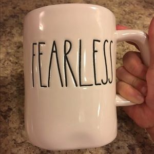 Rae Dunn LL “Fearless” mug